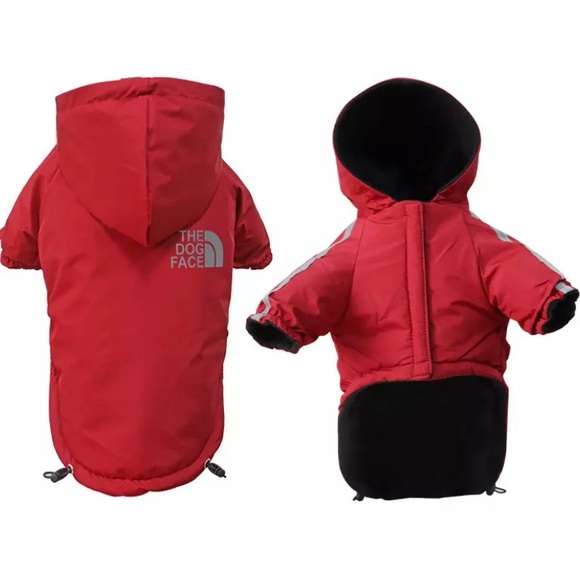 “The Dog Face” North Face style rain jacket for dogs 🐶 - Picture 3 of 10